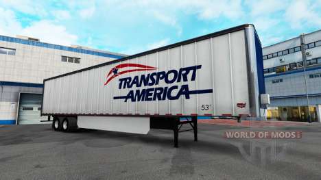 Логотипы компаний на полуприцепы для American Truck Simulator