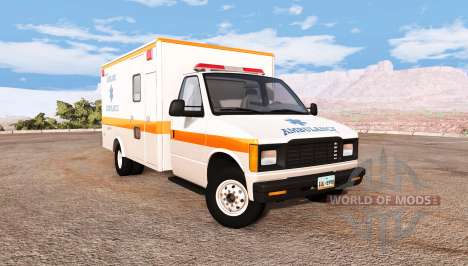 Gavril H-Series ashland city ambulance для BeamNG Drive
