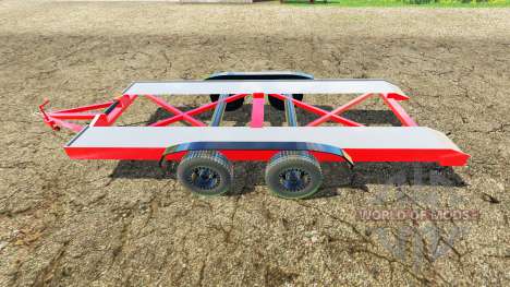 Car trailer для Farming Simulator 2015