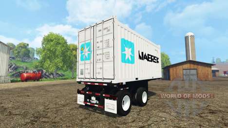 Container semitrailer для Farming Simulator 2015