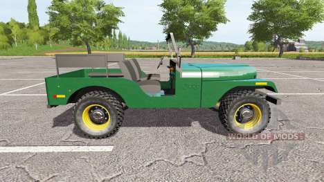 Jeep CJ-5 1972 для Farming Simulator 2017