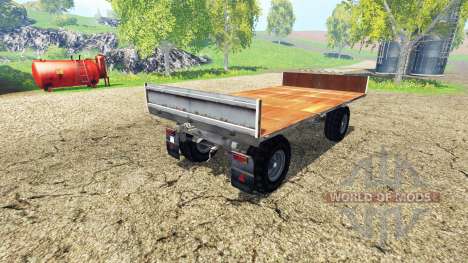 Fortschritt HW 80 bale trailer для Farming Simulator 2015