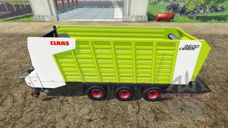 CLAAS Cargos 9600 v2.1 для Farming Simulator 2015