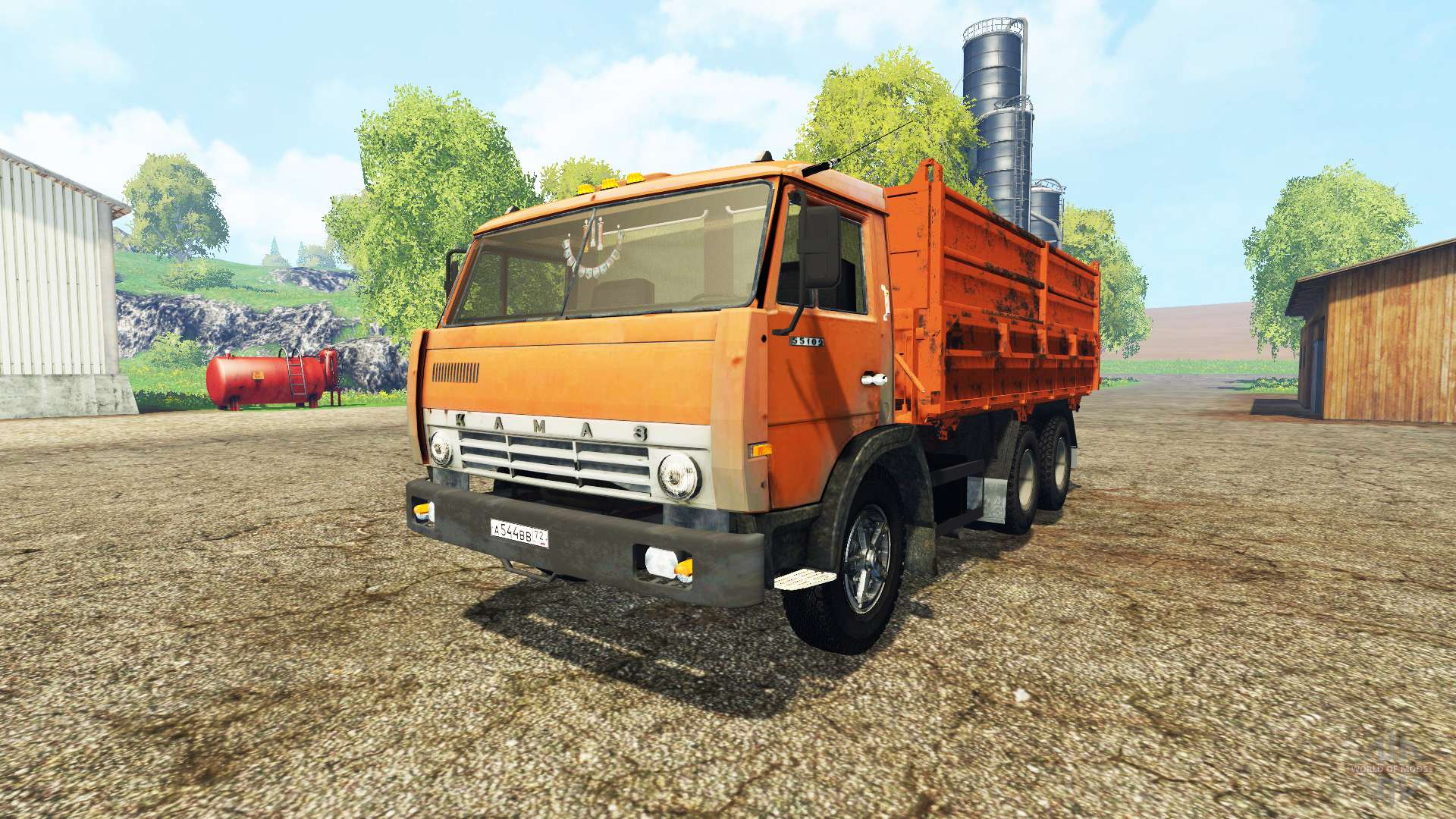 КамАЗ 55102 пак для Farming Simulator 2015