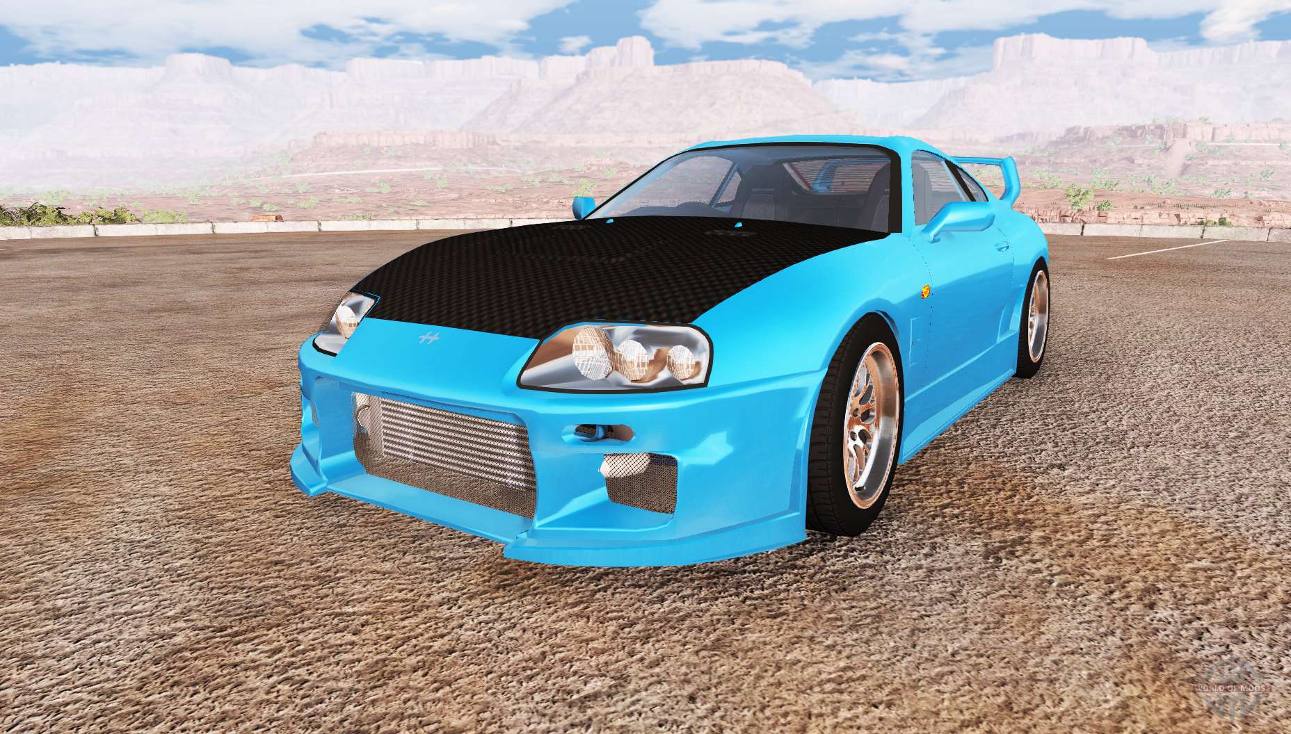 Тойота супра beamng drive