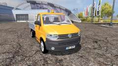 Volkswagen Transporter Dropside (T5) для Farming Simulator 2013