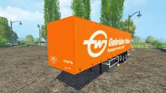 Schmitz Cargobull Gebruder Weiss для Farming Simulator 2015