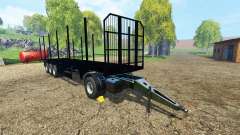 Fliegl universal semitrailer v1.5.4 для Farming Simulator 2015