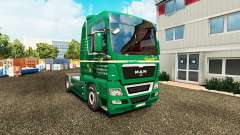 Скин Spedition Bartkowiak на тягач MAN для Euro Truck Simulator 2