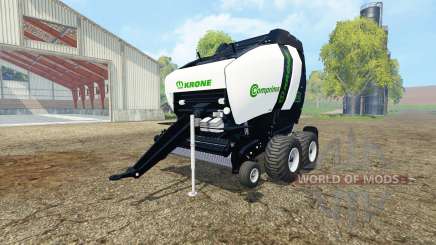 Krone Comprima V180 XC black v1.1 для Farming Simulator 2015