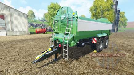 Krampe Bandit 750 green для Farming Simulator 2015