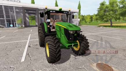 John Deere 6170R для Farming Simulator 2017