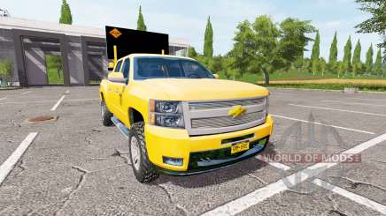 Chevrolet Silverado 1500 v2.0 для Farming Simulator 2017