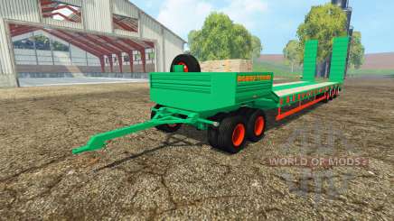 Aguas-Tenias low semitrailer v2.0 для Farming Simulator 2015