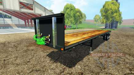 Semitrailer platform для Farming Simulator 2015