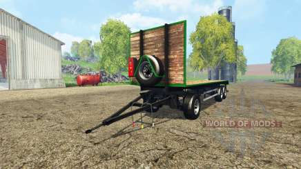 Bale trailer v1.1 для Farming Simulator 2015