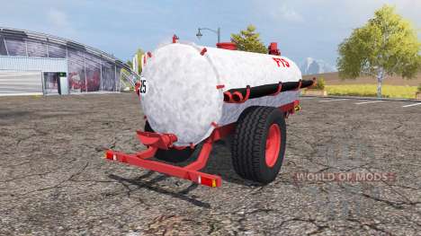 Tank manure v2.0 для Farming Simulator 2013