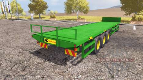 NC bale trailer для Farming Simulator 2013