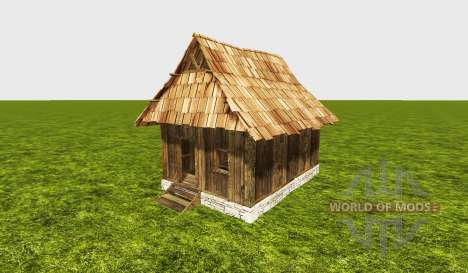 Wood house для Farming Simulator 2015