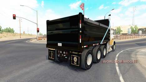 Kenworth T800 dump для American Truck Simulator