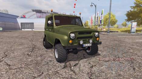 УАЗ 469 полугусеничный для Farming Simulator 2013