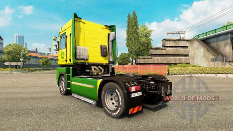 Скин John Deere на тягач Renault Magnum для Euro Truck Simulator 2