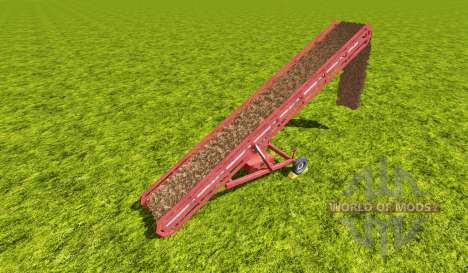 Conveyor belt for wood chips v1.1 для Farming Simulator 2015