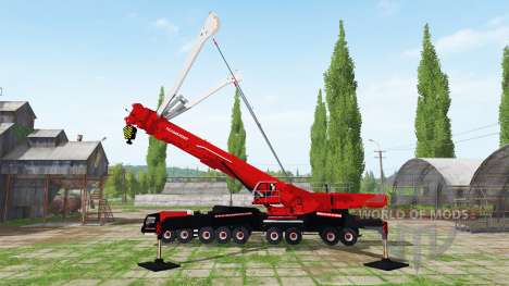 Liebherr LTM 11200-9.1 Mammoet speed lift для Farming Simulator 2017