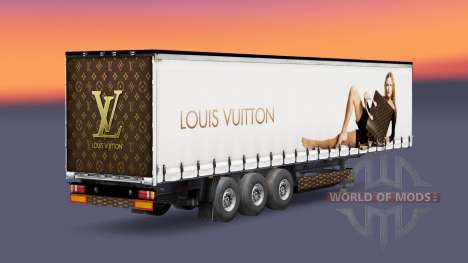Скины люксовых брендов на полуприцеп для Euro Truck Simulator 2