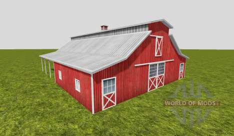 American barn v2 для Farming Simulator 2015