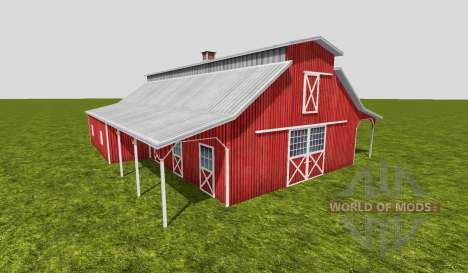 American barn v2 для Farming Simulator 2015