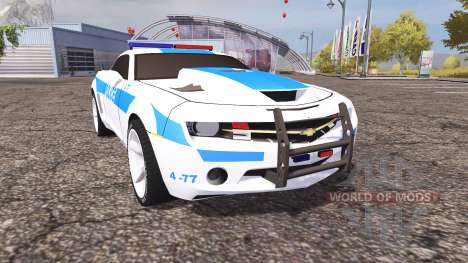 Chevrolet Camaro Police v2.0 для Farming Simulator 2013