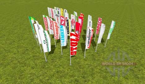 Flags pack для Farming Simulator 2015