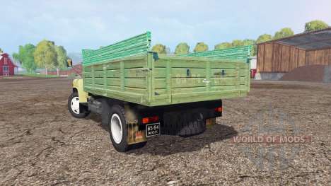 ГАЗ 53 ДОСААФ v2.0 для Farming Simulator 2015