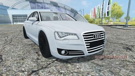 Audi A8 (D4) 2012 для Farming Simulator 2013