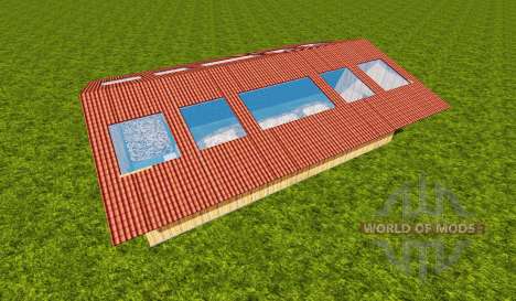 Woodchip bunker v0.1 для Farming Simulator 2015