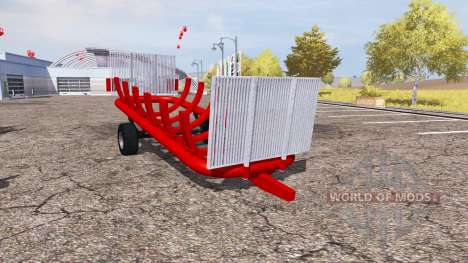 Timber trailer tipper v0.5 для Farming Simulator 2013
