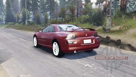 Mitsubishi Eclipse GTS 2003 для Spin Tires