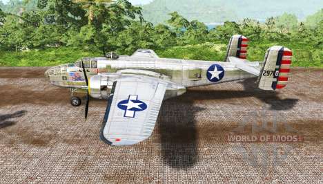 North American B-25 Mitchell v5.1 для BeamNG Drive