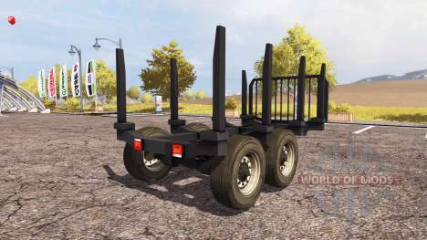 Forestry trailer для Farming Simulator 2013