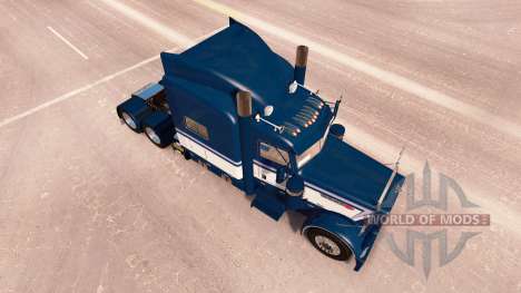 Скин Fitzgerald на тягач Peterbilt 389 для American Truck Simulator