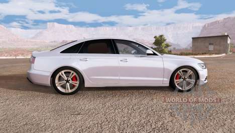 Audi A6 (C7) v1.1 для BeamNG Drive
