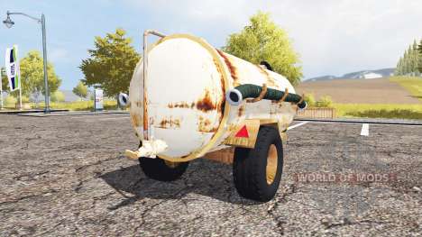 Rusty slurry tanker для Farming Simulator 2013