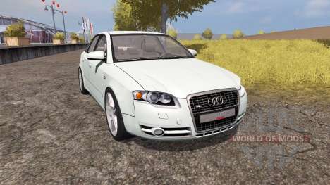 Audi A4 3.0 TDI quattro (B7) v1.1 для Farming Simulator 2013