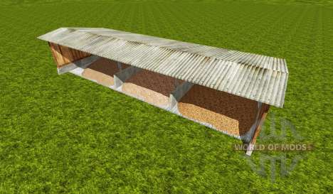 Storage for potatoes. beets and wood chips для Farming Simulator 2015