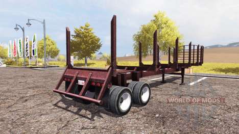 Timber semitrailer для Farming Simulator 2013
