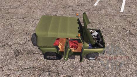 УАЗ 469 полугусеничный для Farming Simulator 2013