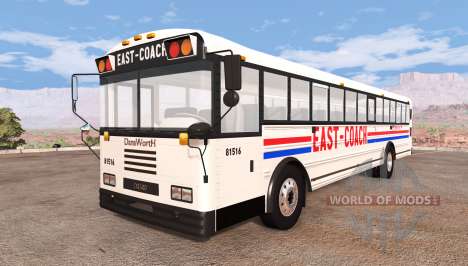 Dansworth D2500 (Type-D) east-coach v1.1 для BeamNG Drive