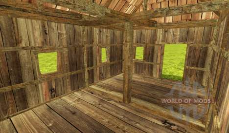 Wood house для Farming Simulator 2015
