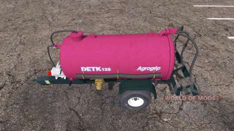 Agrogep DETK 125 для Farming Simulator 2013